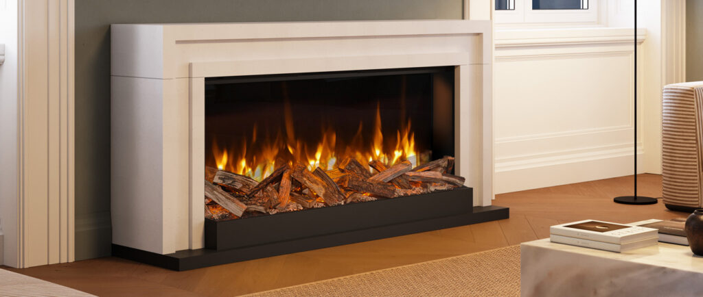 Broadway 1560 floor-standing suite installed into modern and simple living area